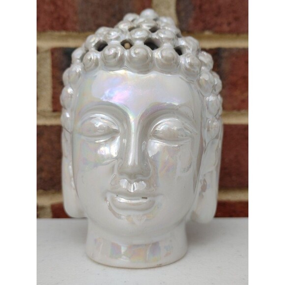 Lusterware Buddha Head - Picture 2 of 7